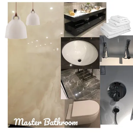 Master Bathroom O1 Interior Design Mood Board by najlaoz on Style Sourcebook