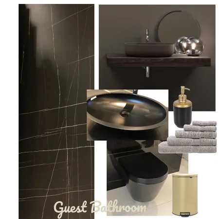 Guest Bathroom O2 Interior Design Mood Board by najlaoz on Style Sourcebook