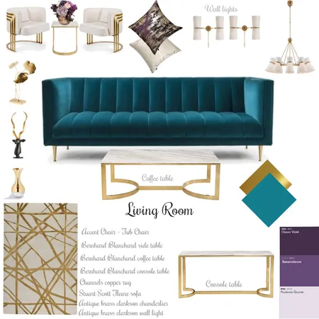 Living room Interior Design Mood Board by MinaWilliams on Style Sourcebook