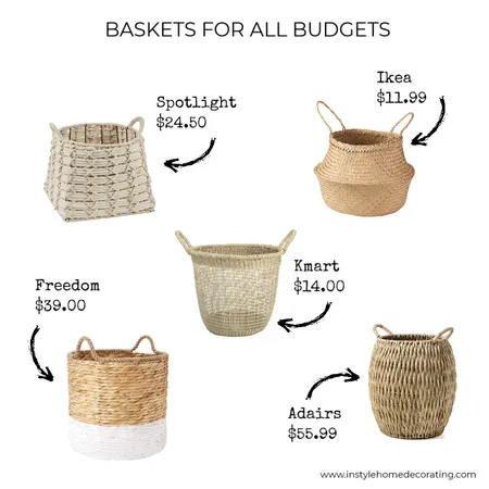 Baskets Interior Design Mood Board by braydee on Style Sourcebook