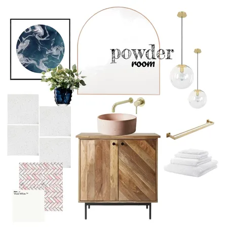 powder room Interior Design Mood Board by andie on Style Sourcebook