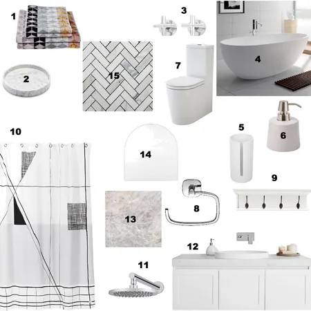 Bathroom Interior Design Mood Board by emmalangley97 on Style Sourcebook