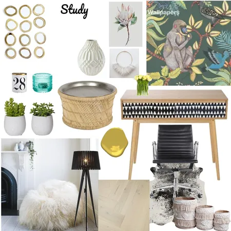 Study Interior Design Mood Board by Tracylee on Style Sourcebook