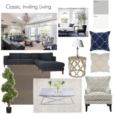 Living Room Interior Design Mood Board by rebecca.mateski on Style Sourcebook