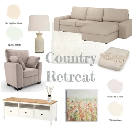 Country Retreat Interior Design Mood Board by carriejones on Style Sourcebook