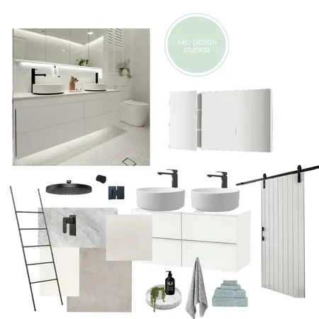 Cashmere Clients Bathroom Interior Design Mood Board by Arc Designs on Style Sourcebook