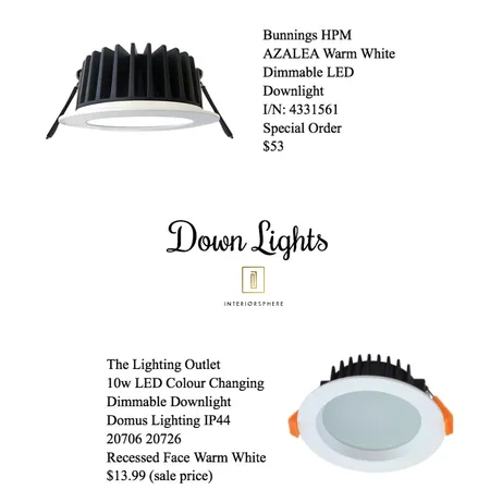 Down lights Interior Design Mood Board by jvissaritis on Style Sourcebook