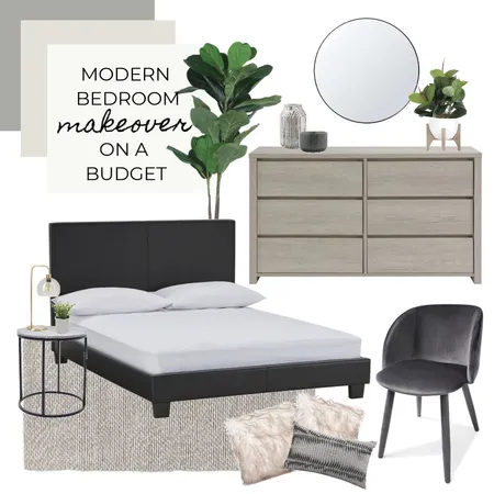 Bedroom Makeover Interior Design Mood Board by braydee on Style Sourcebook
