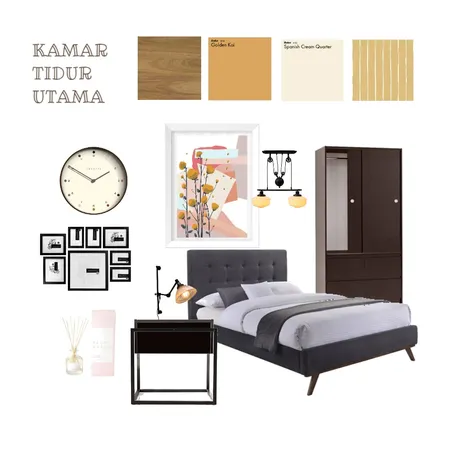 kamar tidur Interior Design Mood Board by meilindda on Style Sourcebook