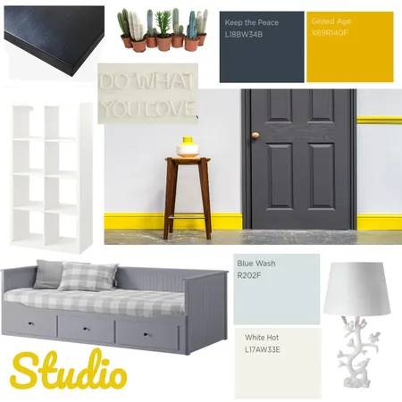 Studio Interior Design Mood Board by carriejones on Style Sourcebook