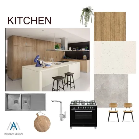 De Silva Kitchen OPTION THREE Interior Design Mood Board by AM Interior Design on Style Sourcebook