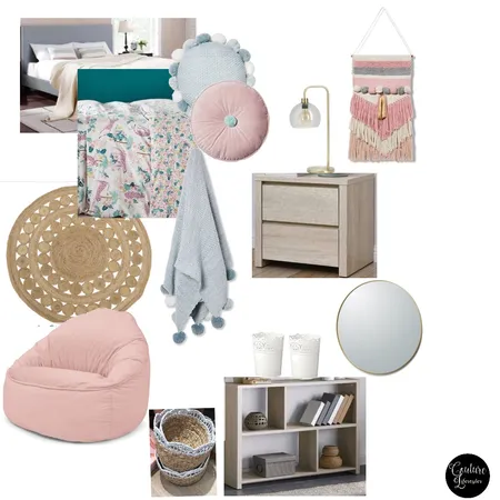 Kianna's Room - 2nd option Interior Design Mood Board by sarahw on Style Sourcebook