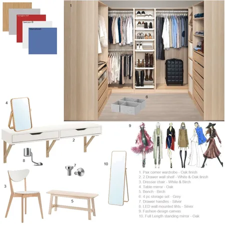 closet Interior Design Mood Board by Jolene on Style Sourcebook