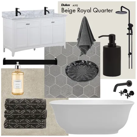 Modern Country Bathroom Interior Design Mood Board by Lorin on Style Sourcebook