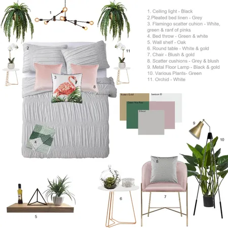 Bedroom Interior Design Mood Board by Jolene on Style Sourcebook