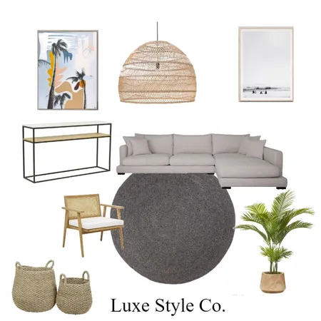 Contemporary Coastal Interior Design Mood Board by Luxe Style Co. on Style Sourcebook