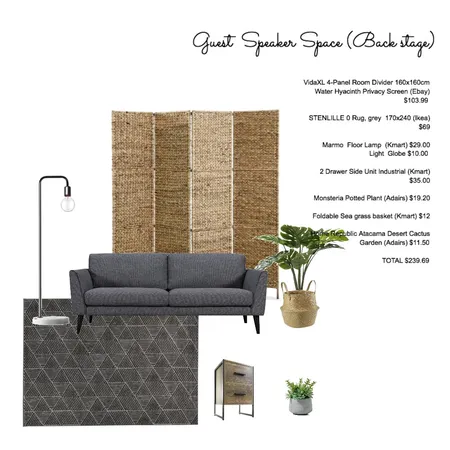 The Rocks Backstage - Speaker Space Interior Design Mood Board by huldabudi on Style Sourcebook