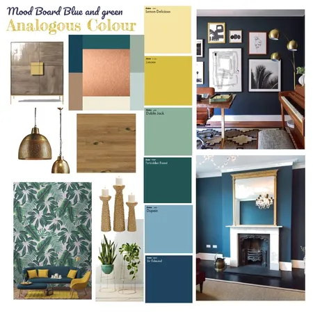Analogous Color Inspiration Mood Board Interior Design Mood Board by ditaduck14 on Style Sourcebook