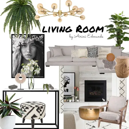Living Room Interior Design Mood Board by Airini on Style Sourcebook