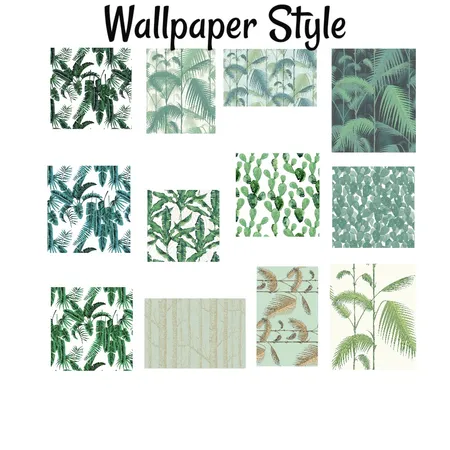 Wallpaper style Interior Design Mood Board by Style A Space on Style Sourcebook