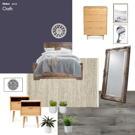 calm bedroom Interior Design Mood Board by hannamoyer on Style Sourcebook