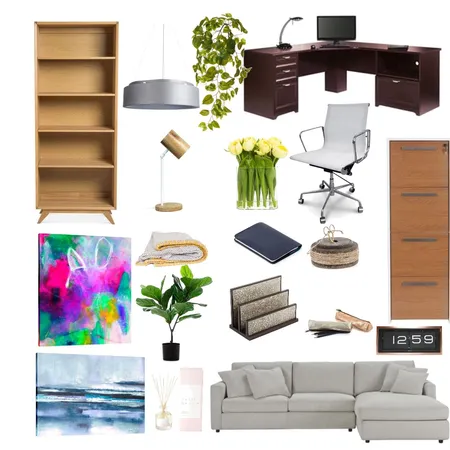 Study room Interior Design Mood Board by tonigreen on Style Sourcebook