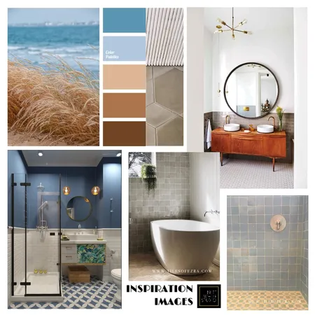 Bluegum Bathroom1 Interior Design Mood Board by britthwhite on Style Sourcebook