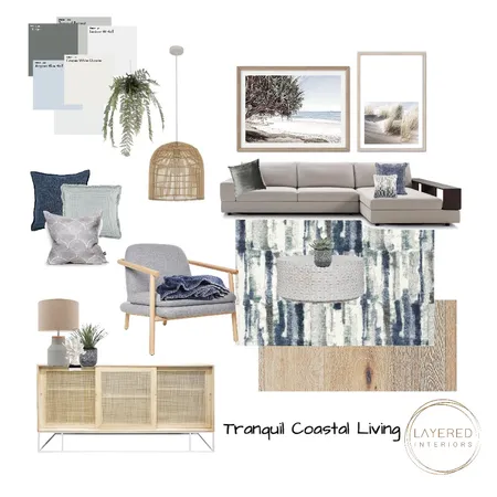 Tranquil Coastal Living Interior Design Mood Board by JulesHurd on Style Sourcebook