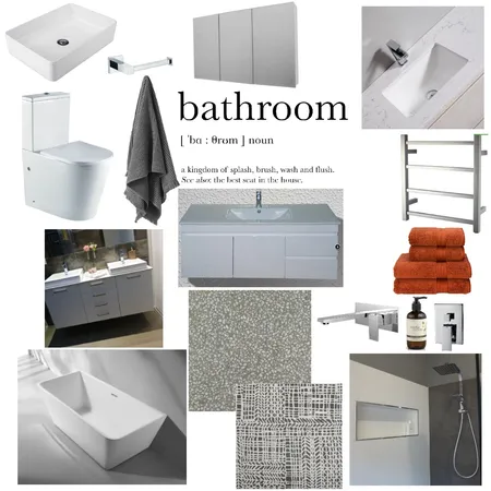 Bathroom design SDC Modern Interior Design Mood Board by Sheridan Design Concepts on Style Sourcebook