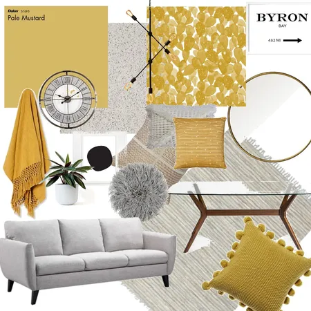 Flirting with Mustard Interior Design Mood Board by elizablain on Style Sourcebook