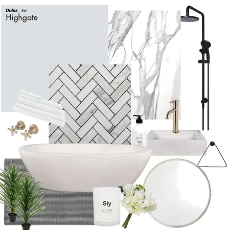 Dreamy Bathroom Interior Design Mood Board by elizablain on Style Sourcebook