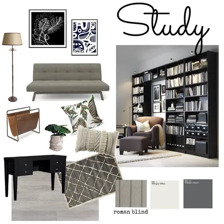 study Interior Design Mood Board by Mavis Ler on Style Sourcebook