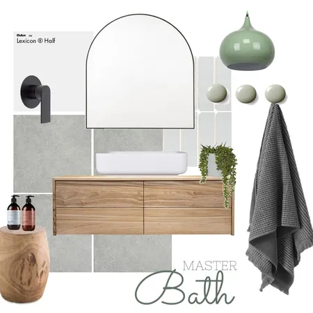 Master Bath Interior Design Mood Board by timberandwhite on Style Sourcebook