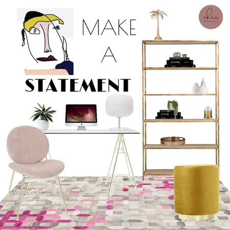 Make a statment Interior Design Mood Board by ChicDesigns on Style Sourcebook