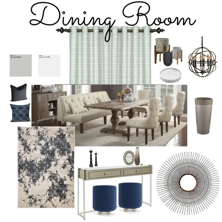 Dining Room Interior Design Mood Board by JanaRaven on Style Sourcebook