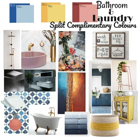 Split-complimentary colors Interior Designs Interior Design Mood Board by ditaduck14 on Style Sourcebook