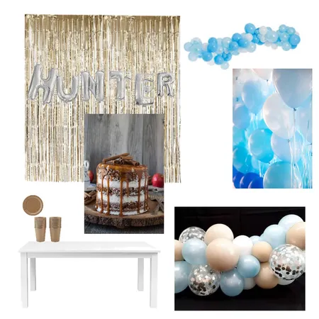 Hunter 1st Birthday Interior Design Mood Board by ToriEising on Style Sourcebook