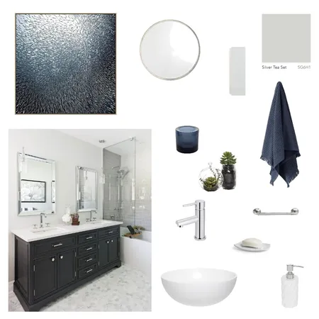 Bathroom Interior Design Mood Board by oodanii on Style Sourcebook