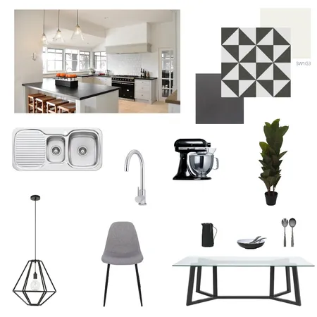 Kitchen Interior Design Mood Board by oodanii on Style Sourcebook