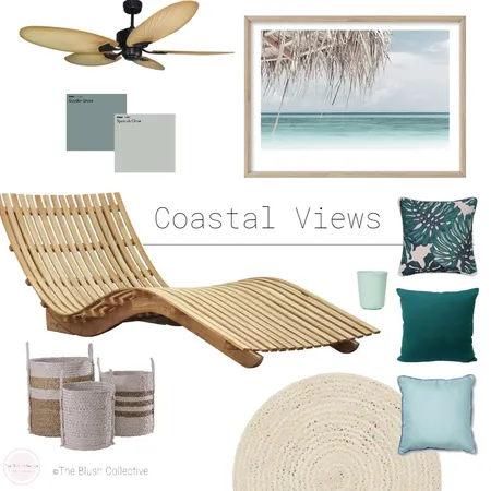 Coastal Views Interior Design Mood Board by TheBlushCollective on Style Sourcebook
