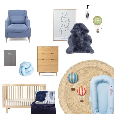 Celestial Blue Interior Design Mood Board by dockatotausnz on Style Sourcebook