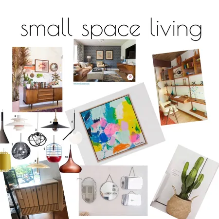 Small space living Interior Design Mood Board by Allycat on Style Sourcebook