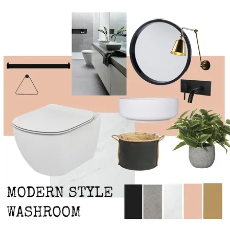 Washroom Interior Design Mood Board by happyrachel on Style Sourcebook