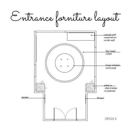 ENTRACE FURNITURE LAYOUT 2 Interior Design Mood Board by InStyle Idea on Style Sourcebook