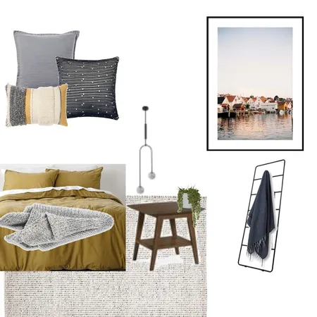 Mustard Bedroom Interior Design Mood Board by _houseofsmith on Style Sourcebook