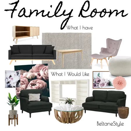 Family Room v's Interior Design Mood Board by nicbeltane on Style Sourcebook