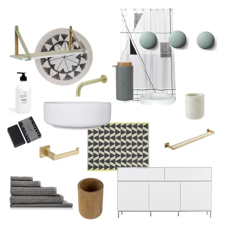 Bathroom Interior Design Mood Board by Lwkhill on Style Sourcebook