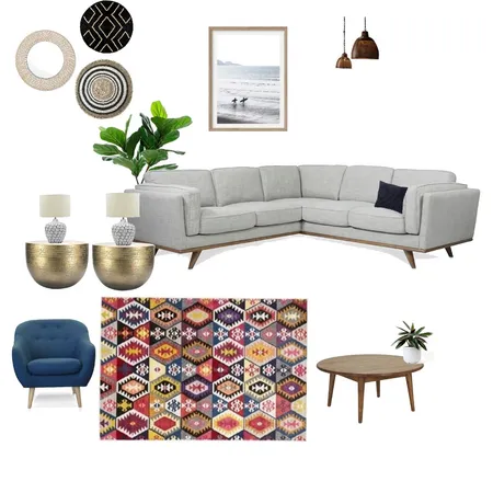 MidCenturyTurkish_LivingRoom Interior Design Mood Board by Rebecca on Style Sourcebook