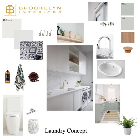 Carlsen Laundry Interior Design Mood Board by Brookelyn Interiors on Style Sourcebook