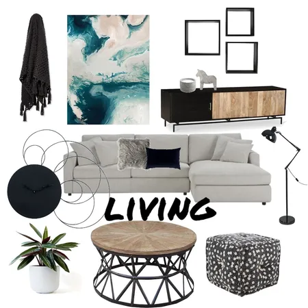 Living Interior Design Mood Board by Toriwriter on Style Sourcebook